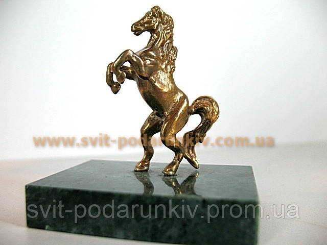 Памятный сувенир, бронзовая статуэтка Конь - фото 1 - id-p3897707
