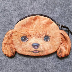 Дитячий гаманець пудель 3D принт