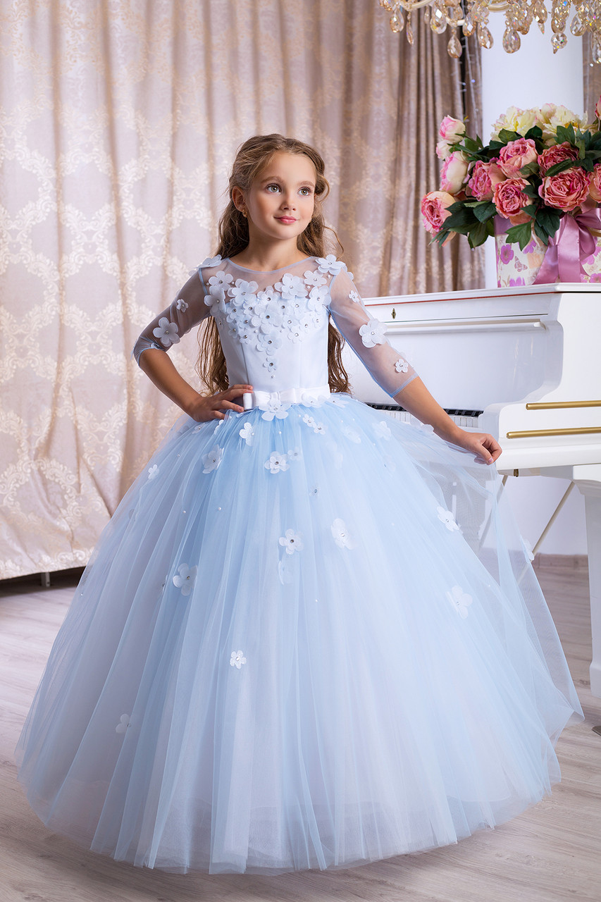 Плаття випускне дитяче ошатне D969, фото 1