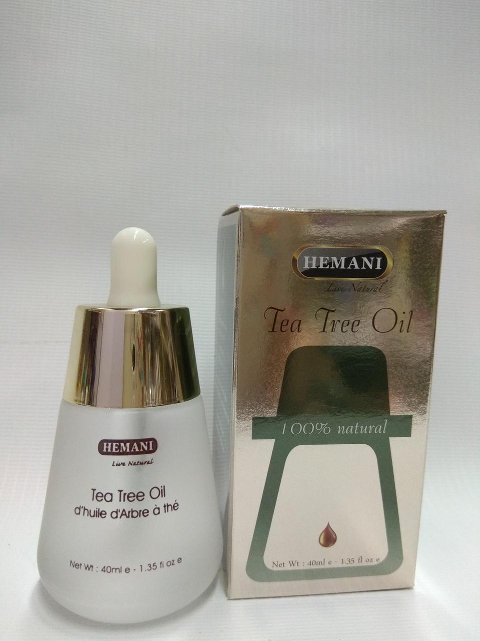 Олія чайного дерева Hemani Tea Tree oil 40 мл, фото 1