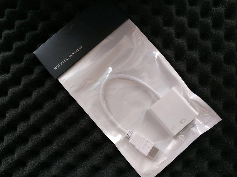 

Переходник, конвертер с HDMI на VGA (подходит для Т2) Адаптер новый
