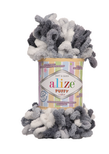 

Пряжа Puffy Color Alize-5925