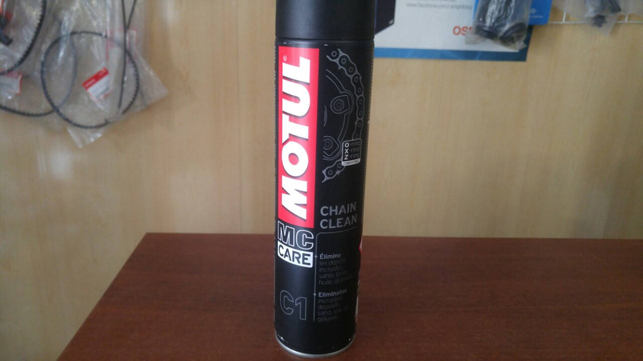 

Motul C1 CHAIN CLEAN Очиститель цепи мотоциклов и велосипедов (флакон 400мл ) 815816