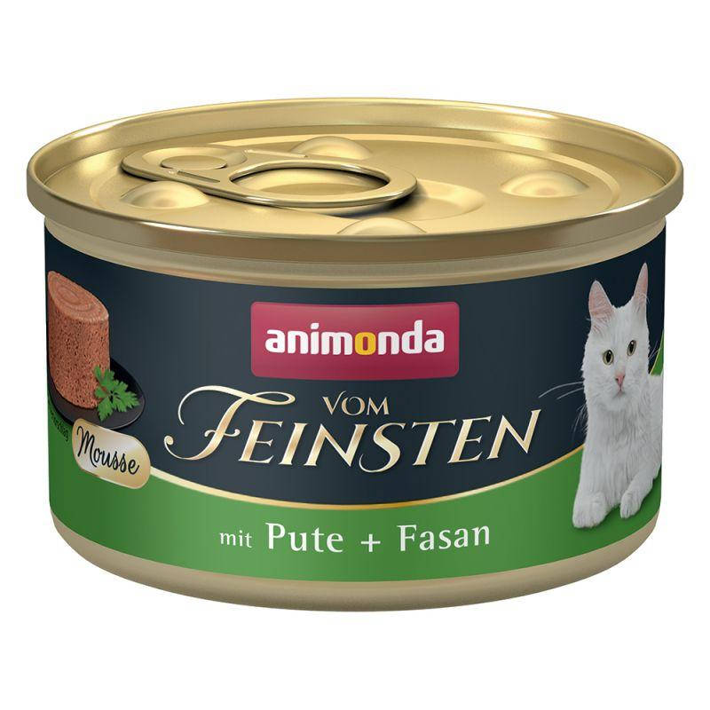 

Animonda vom feinsten adult мусс для котов индейка и фазан 85г