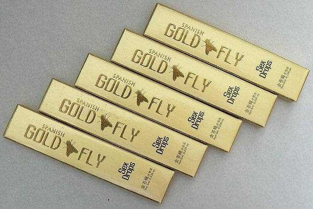 

Женский возбудитель Gold Flay - Шпанская Мушка, 5 стиков