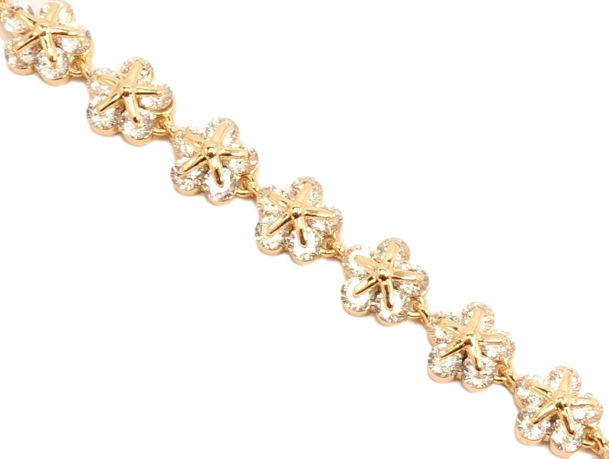 

Браслет Xuping Позолота 18K "Цветочная лиана" с доп.замком длина 16см; 18см х 8мм