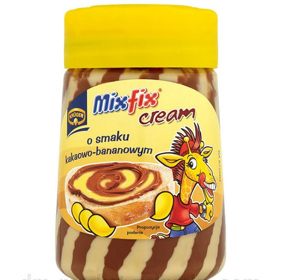 Шоколадна паста Kruger Mix Fix Cream 400 г, фото 1