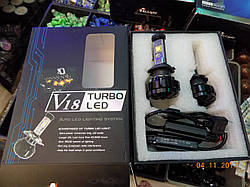 Світлодіодні лампи для автомобільних фар (Turbo LED) Н7 40W 6000 K (виробництво LED, Китай) V18