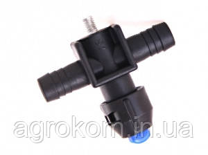 Патрубок прохідний AP13S1.61 | 220585 Agroplast комплектний, фото 1