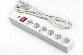 Мережевий фільтр-подовжувач LOGAN SFH6-3 (3 м)