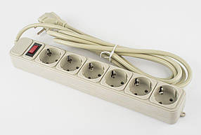 Мережевий фільтр-подовжувач Ultra SSG6-1.8 (1.8 м)