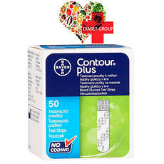 Тест-полоски Контур Плюс (Contour Plus) 50 шт 10 упаковок, фото 3