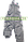 Дитячий осінній,зимовий, весняний напівкомбінезон (штани на шлейках) тканини холлофайбер, ТМ Ромашка, р., фото 3