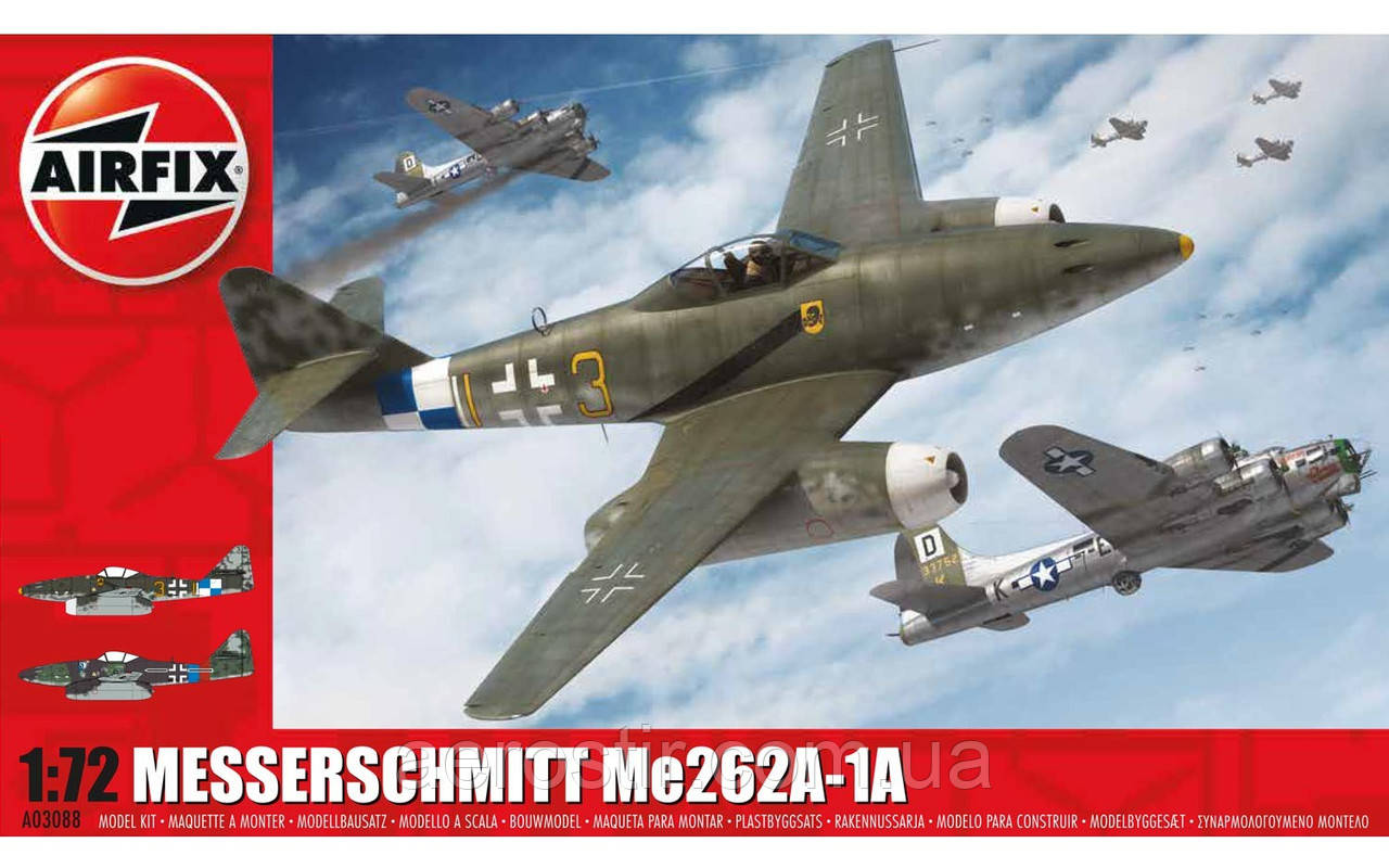 Messerschmitt Me262A-1A 1/72 AIRFIX 03088