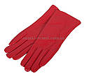 Жіночі рукавички червоного кольору, фото 2