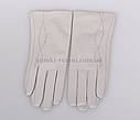 Блідо-лілові жіночі рукавички, фото 2