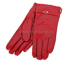 Оригінальні жіночі рукавички червоні