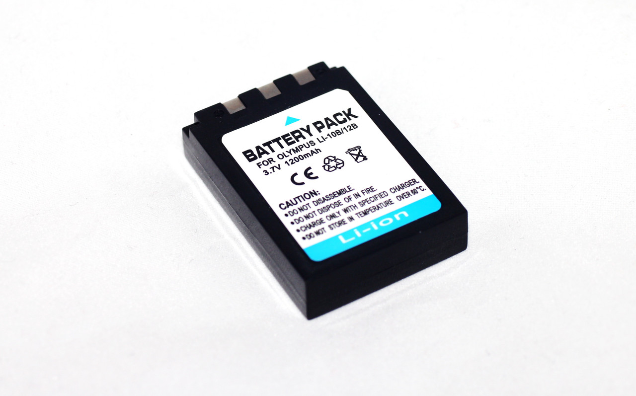 Акумулятор для фотоапаратів OLYMPUS - акумулятор Li-10B (Li-12B, DB-L10) аналог - 1200 ma