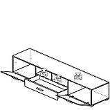 Вітальня Арктика (BRW/БРВ Україна) 2850х400х1900 мм, фото 3