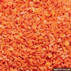 Морква сушена кубік 1 кг