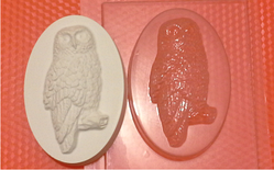 Пластикова форма для мила сова