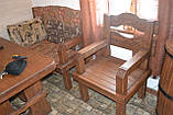 Крісло під старовину брусок, фото 2
