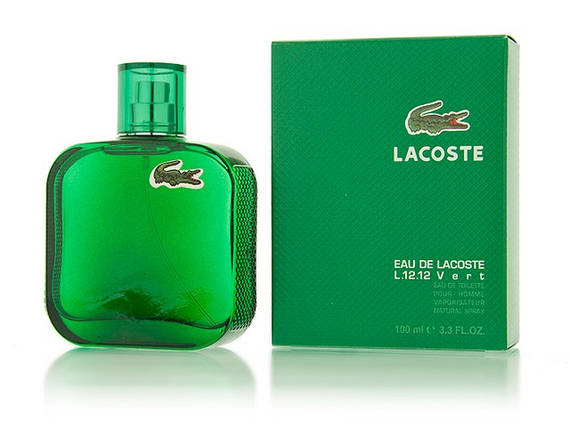 Eau de Lacoste L. 12.12 Vert туалетна вода 100 ml. (Лакоста Єау Де Л. 12.12 Верт), фото 2