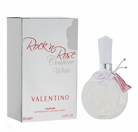 Valentino Rock 'n Rose Couture White парфумована вода 90 ml. (Валентино рок-н н Роуз Кутюр Вайт), фото 2