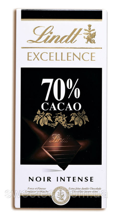 Французский шоколад Линт Lindt 70 % горький 100 грамм - фото 1 - id-p608434817