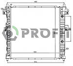 Радіатор охолодження SsangYong Kyron, Action Sport 05- (2.0 XDI 2.7 XDI) Profit