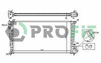 Радиатор охлаждения Peugeot 307 94-02, Partner 96-, Citroen Berlingo 96- (Diesel) Profit