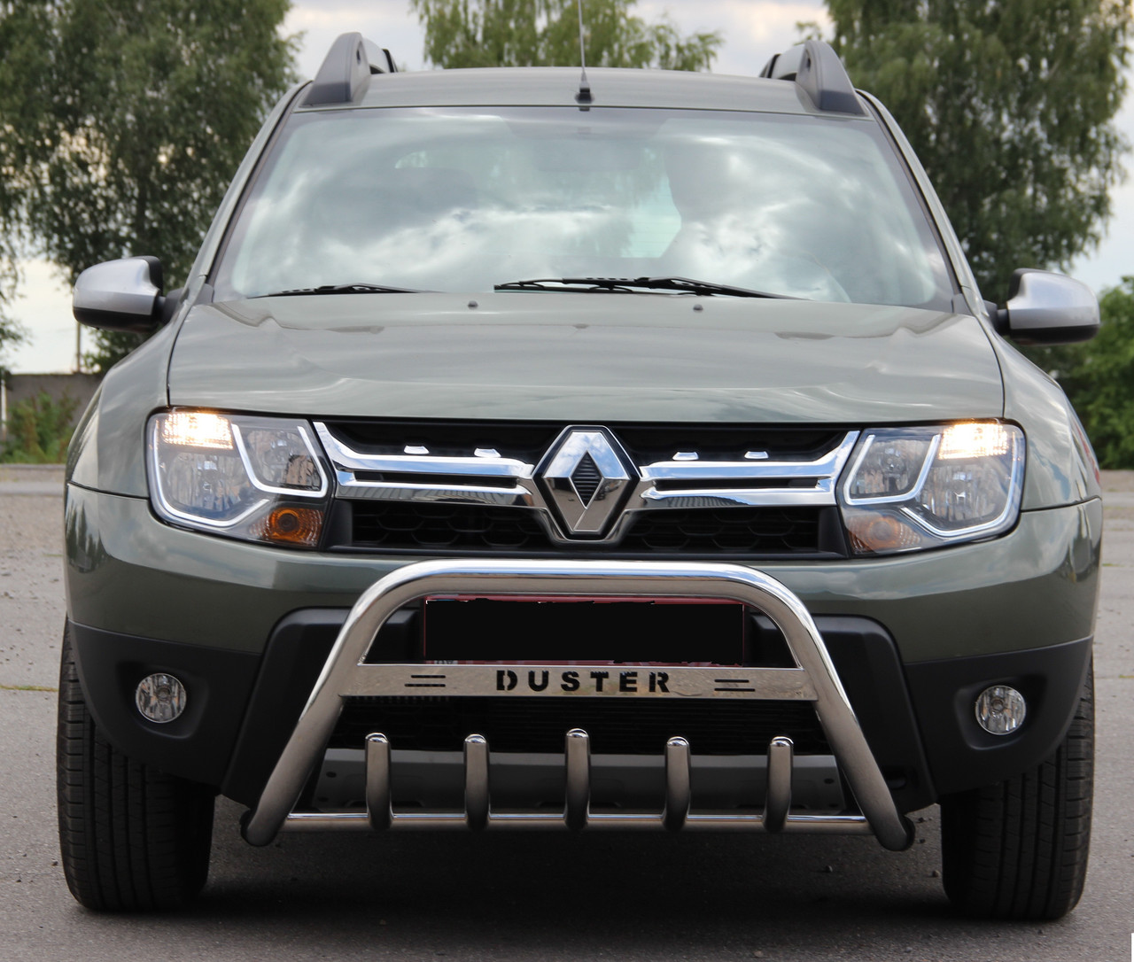Кенгурник WT на Renault Duster (2010-2018) Рено Дастер PRS, фото 1