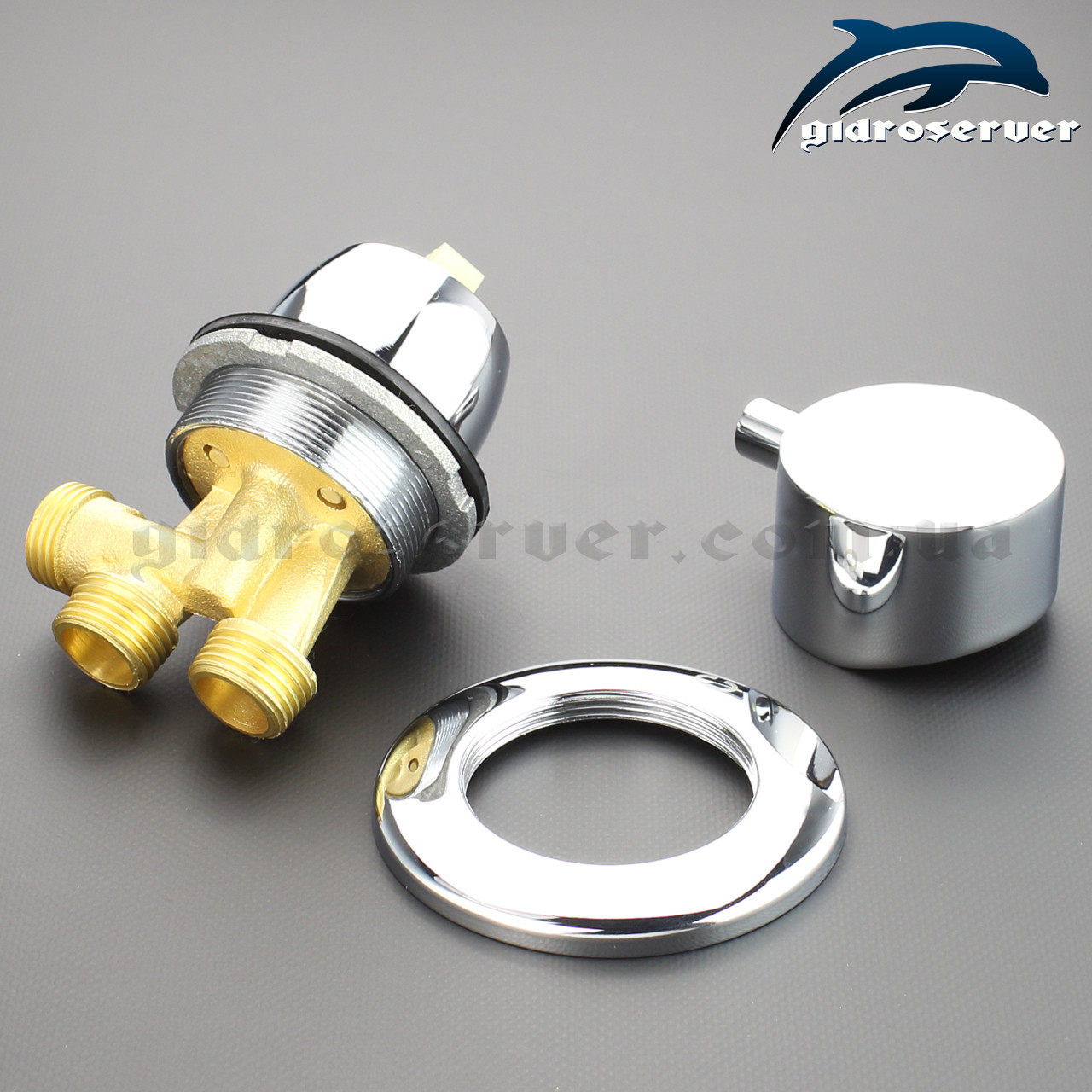 Смеситель для гидромассажной ванны, джакузи J - 7040 врезной, скрытого ...