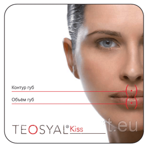 Teoxane TEOSYAL PureSense Kiss - TEOSYAL Kiss - Ремоделювання Губ