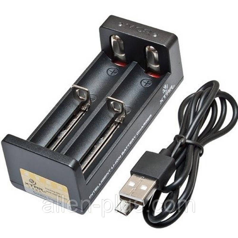 Зарядний пристрій XTAR MC2 (18650, Li-Ion, USB) (Оригінал)