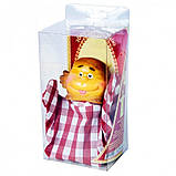 Лялька-рукавичка 'КОЛОБОК" (пластизоль, тканина) (В079), фото 2