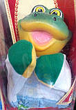 Лялька-рукавичка 'ЛЯГУШКА' (пластизоль, тканина) (В154), фото 4