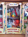 Ляльковий театр 'КОЛОСОК' І 'КОТИК ТА ПІВНИК' (5 персонажів) (В165), фото 5