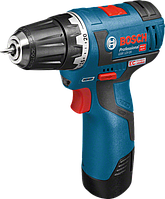 Акумуляторна дриль-шуруповерт Bosch GSR 12V-20 Professional (2 А/год, 1300 об/хв)