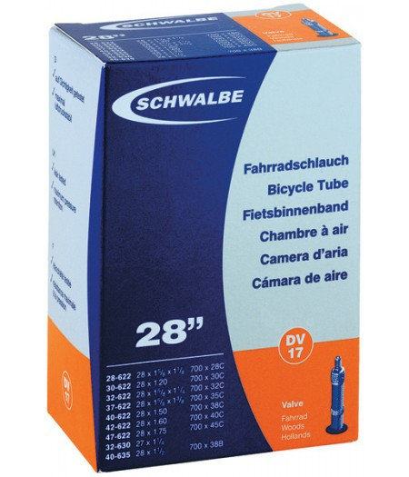 Камера 28" (28/47x622/635) Schwalbe DV17 40 мм IB