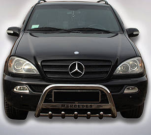 Кенгурятник WT на Mercedes ML (w 163) 1998-2006 Марседес МЛ PRS