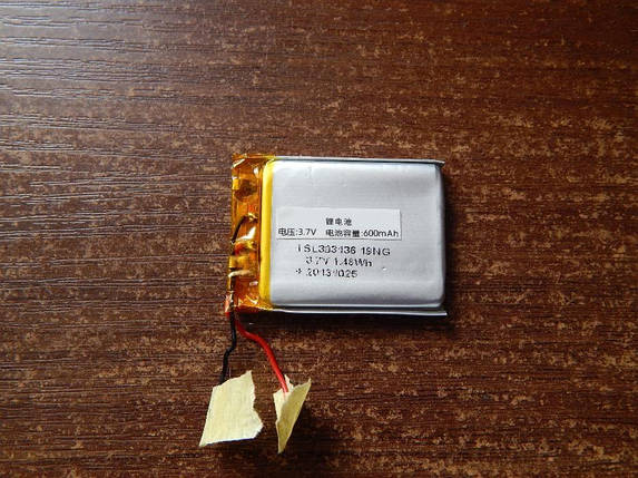 Акумулятор, батарея 450 mAh, 3,7 V, фото 1