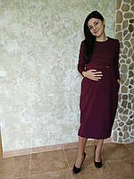 Плаття довге для годування 1213-2