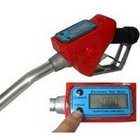 Топливораздаточный кран, 75 л/хв, з електронним лічильником