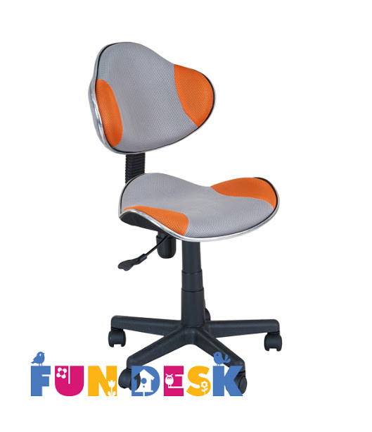 Дитяче крісло FunDesk LST3 Orange - Grey