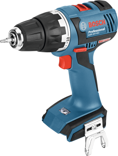 Акумуляторна дриль-шуруповерт Bosch GSR 18 V-EC Professional (5 А/год, 1900 об/хв)