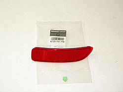 Відбивач заднього бампера (Ліворуч) на Рено Лоджі 2012-> RENAULT (Оригінал) 8200751779