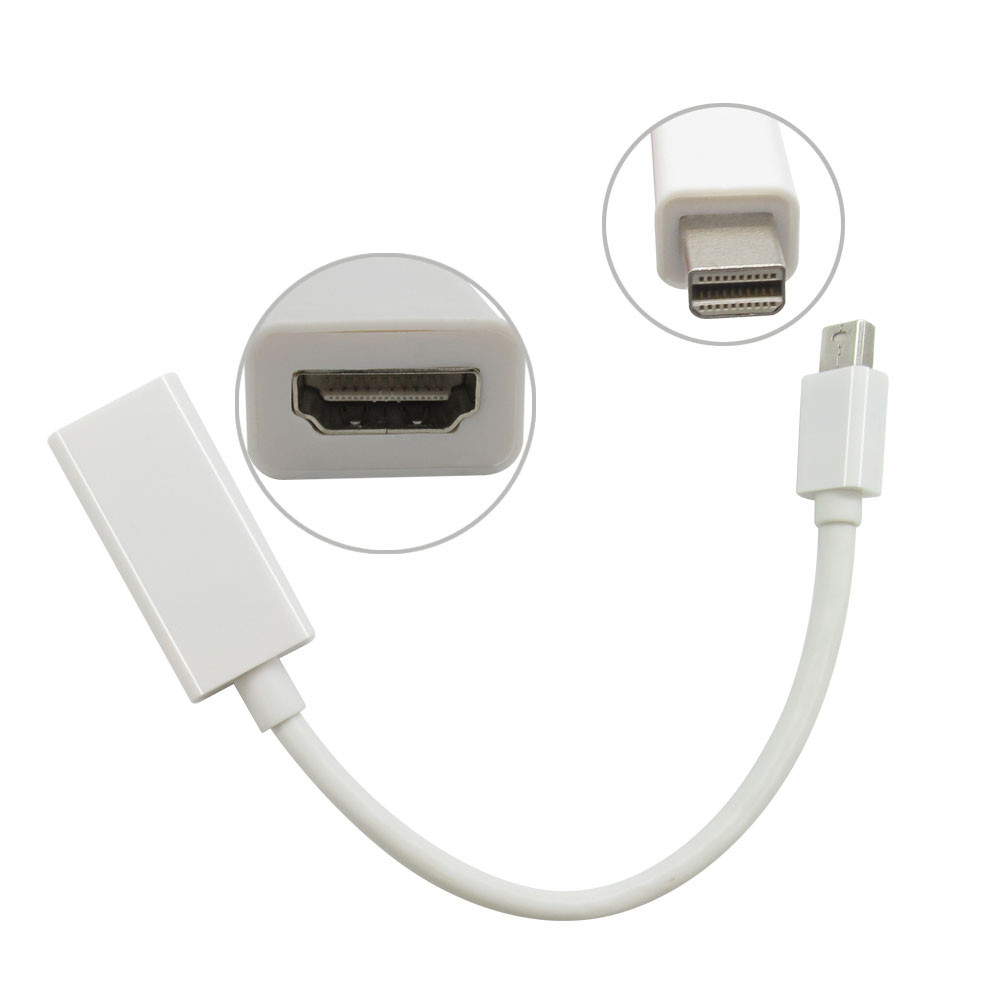 Thunderbolt MiniDisplay port на HDMI адаптер для Apple MacBook PRO dp Microsoft Surface, фото 1
