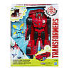 Transformers - Трансформер Сайдсвайп з мініконом Hasbro Sideswipe Роботи під прикриттям: Заряджені Герої, фото 4