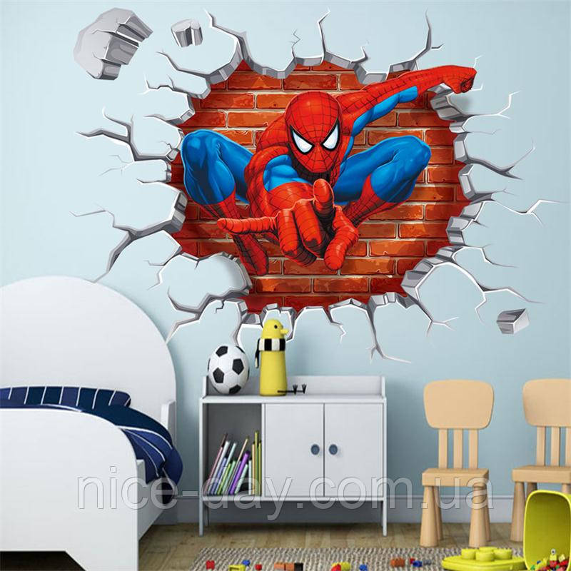 Вінілова наклейка "Людина-павук Spiderman"